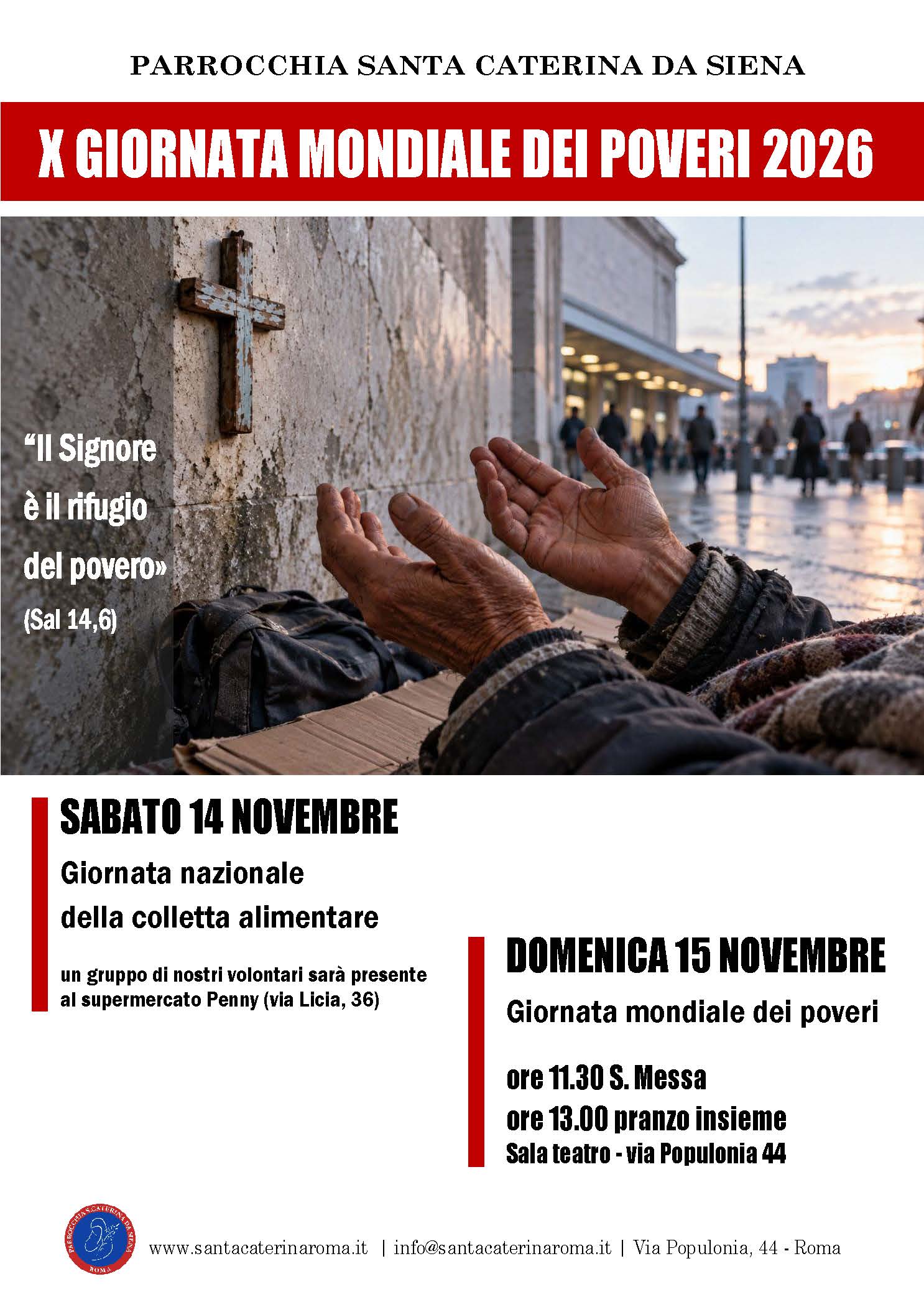 Giornata Mondiale dei Poveri